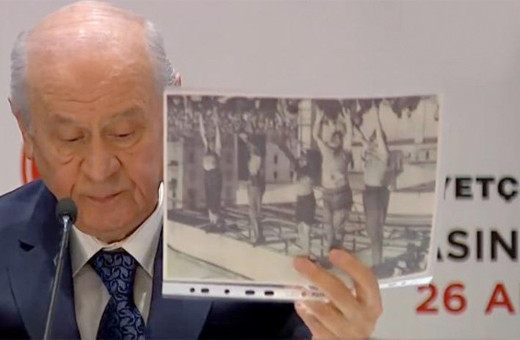 Bahçeli 'bu resim korkunç bir resimdir' dedi Metin Akpınar'a çağrı yaptı