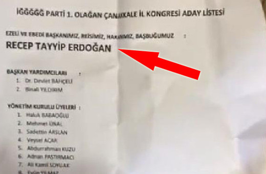 İYİ Parti kongresinde oy zarfından Erdoğan'ın adı çıktı