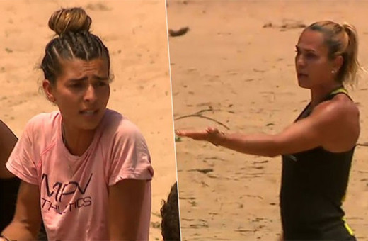 Survivor'da gerilim: Merve ve Nagihan oyun sırasında...