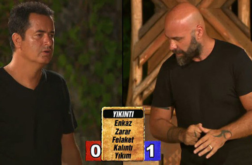 Acun Ilıcalı ve Esat Yontunç - Damla ve Anıl'a karşı! Puan kime gitti?