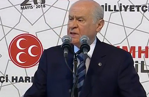 MHP seçim beyannamesi Devlet Bahçeli açıkladı