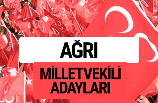 MHP Ağrı milletvekili adayları 2018 YSK kesin listesi