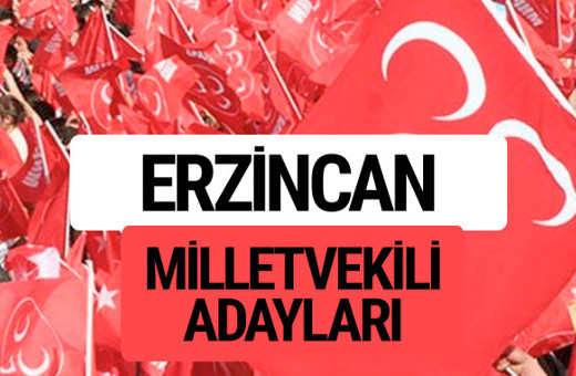 MHP Erzincan milletvekili adayları 2018 YSK kesin listesi