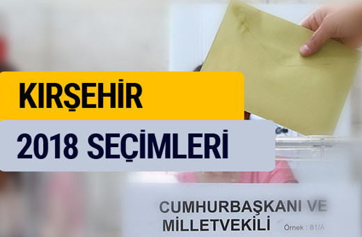 YSK Kırşehir genel seçim sonuçları 2018