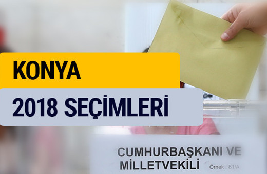 Konya seçim sonuçları 2018 YSK Konya oy sonucu