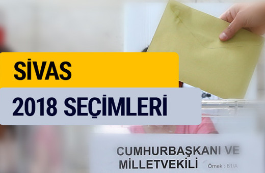 Seçim sonuçları 2018 YSK Sivas seçim sonucu
