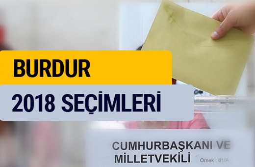 Seçim sonuçları 2018 Burdur sonucu YSK 