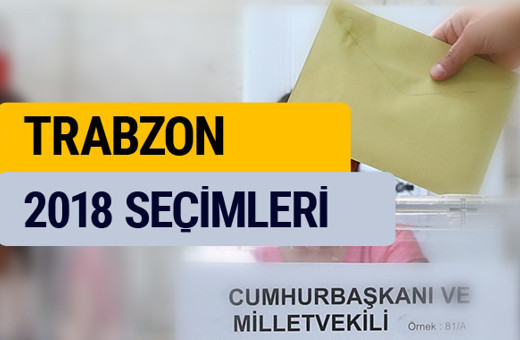 YSK Trabzon seçim sonucu 2018 oy sonuçları