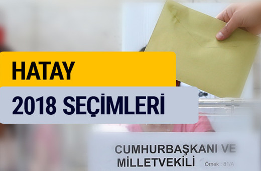 Seçim sonuçları 2018 Hatay seçim sonucu
