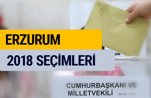 Erzurum seçim sonuçları 2018 YSK oy sonucu