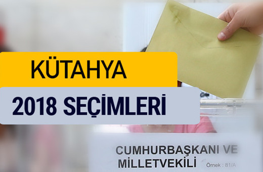 Kütahya seçim sonuçları 2018 YSK oy sonucu