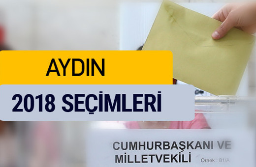 Aydın seçim sonuçları 2018 YSK oy sonucu