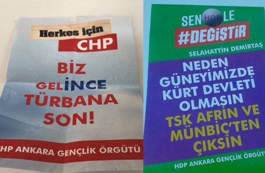 Güneyde Kürt devleti, türbana son! Sahte broşür iddiası