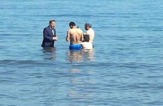 Milletvekili adayı bunu yaptı! Görenler şoke oldu