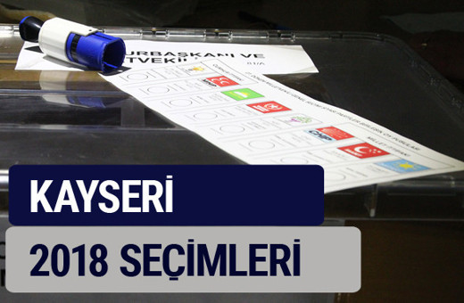 Kayseri oy oranları partilerin ittifak oy sonuçları 2018 - Kayseri