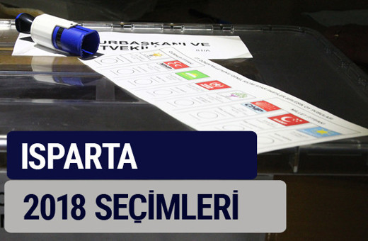 Isparta oy oranları partilerin ittifak oy sonuçları 2018 - Isparta