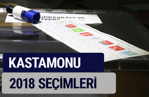Kastamonu oy oranları partilerin ittifak oy sonuçları 2018 - Kastamonu