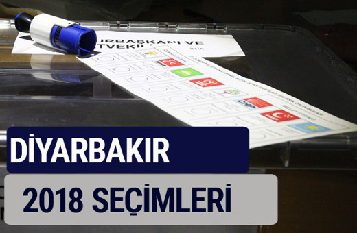 Diyarbakır oy oranları partilerin ittifak oy sonuçları 2018 - Diyarbakır
