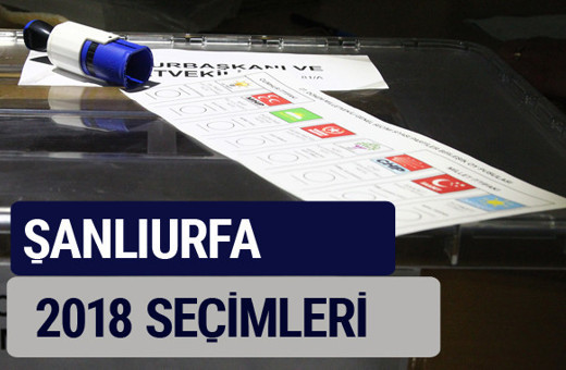 Şanlıurfa oy oranları partilerin ittifak oy sonuçları 2018 - Şanlıurfa