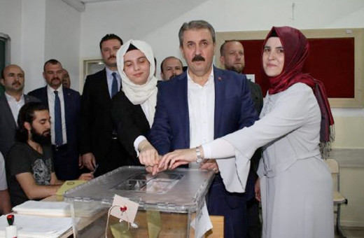 BBP Genel Başkanı Destici oyunu Ankara'da kullandı