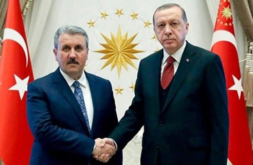 BBP lideri Destici'den Erdoğan'a tebrik