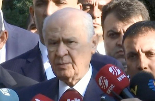 Devlet Bahçeli'den erken seçim çıkışı