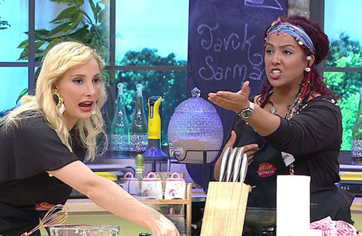 Gelinim Mutfakta'da stüdyo karıştı! 'Ayağını denk al'