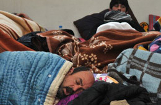 Saadet'ten Tekel işçilerine battaniye