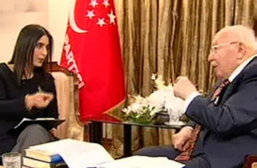 Habertürk spikeri Erbakan'ı öfkelendirdi