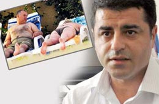 BDP'li Demirtaş'tan tuhaf kınama!