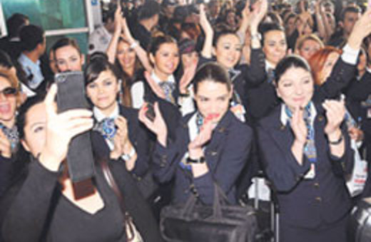 THY'de greve katılan memurlara şok