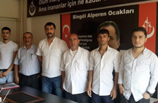 Alperen Ocakları Bingöl Şubesi'nden Destici'ye kötü haber