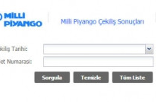 Milli Piyango çekilişi bilet sorgulama 28 Şubat çekilişi