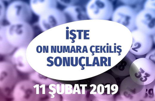 On Numara çekiliş sonuçlarını açıkladı! İşte şanslı rakamlar…