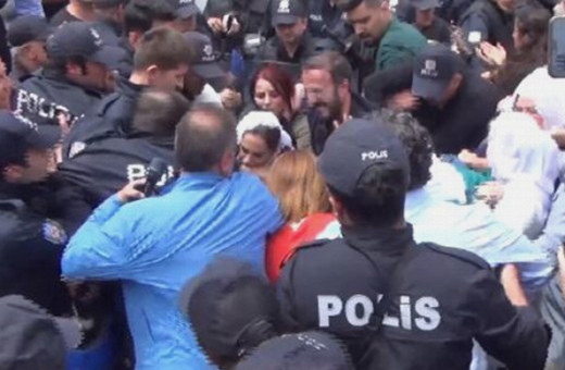 HDP'li Remziye Tosun polisin kolunu ısırdı