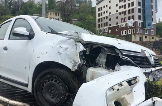 MHP MYK üyeleri Rize'de kaza yaptı