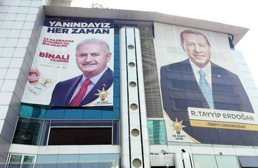 AK Parti'den Yıldırım için 81 ile afiş pankart talimatı