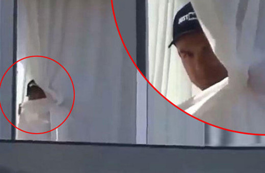 Cristiano Ronaldo, Corona Virüs karantinasında görüntülendi!