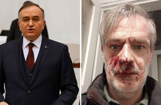 MHP'li Akçay dayağın fotoğrafını paylaştı