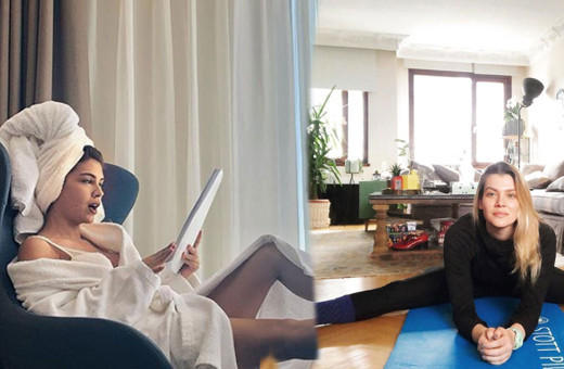 Ünlülerin koronavirüs günlükleri evde kalmaya devam!