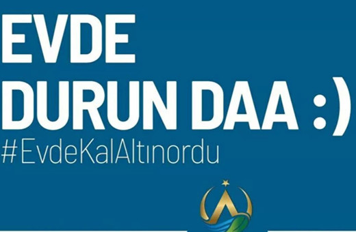 Ordu'ya özgü yöresel "evde kal" çağrısı dikkat çekti!