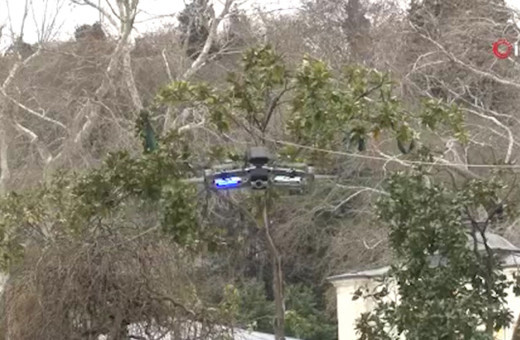 İstanbul Emniyet Müdürlüğü drone ile vatandaşları uyardı