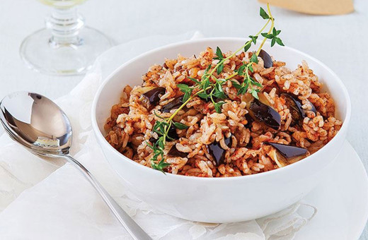 Patlıcanlı pilav nasıl yapılır nefis bir tat!