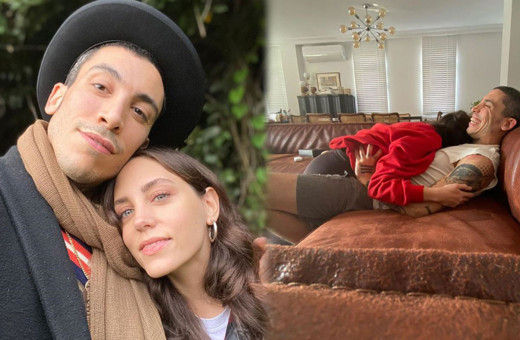 Can Bonomo ve Öykü Karayel'in karantina pozu eşini havaya kaldırdı!