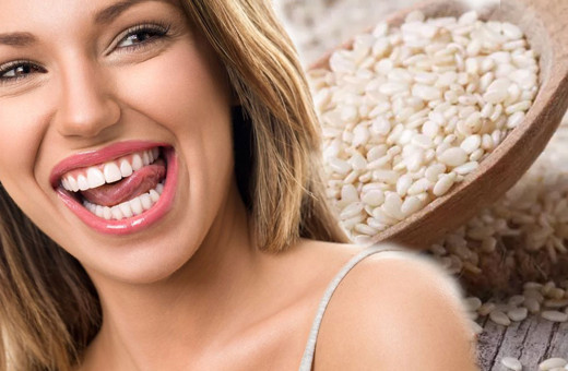 Diş beyazlığını artırma etkili susam kürünü mutlaka deneyin!