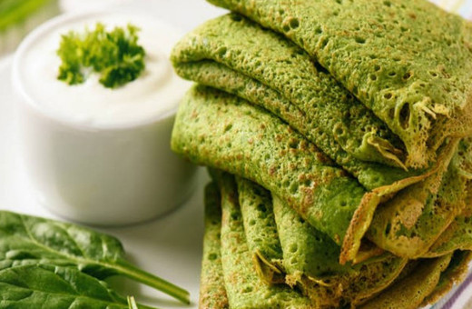 Yeşil krep nasıl yapılır enfes tat!