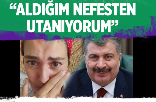 Gözyaşları içinde kalan Fahrettin Koca'dan yardım istedi!