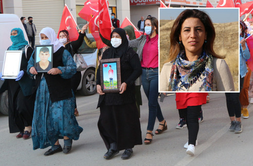 HDP'li milletvekili Nuran İmir kadınların teröre tepki eylemini engellemek istedi