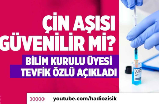 Çin aşısı güvenilir mi?