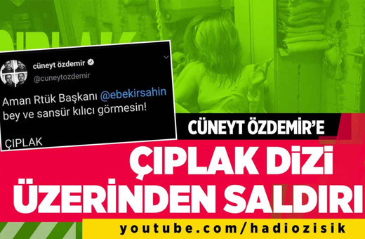 Cüneyt Özdemir'e çıplak dizi üzerinden saldırı!